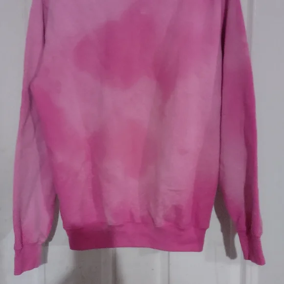 Pink size medium Christmas sweatshirt Tis the season to be jolly - Picture 6 of 7